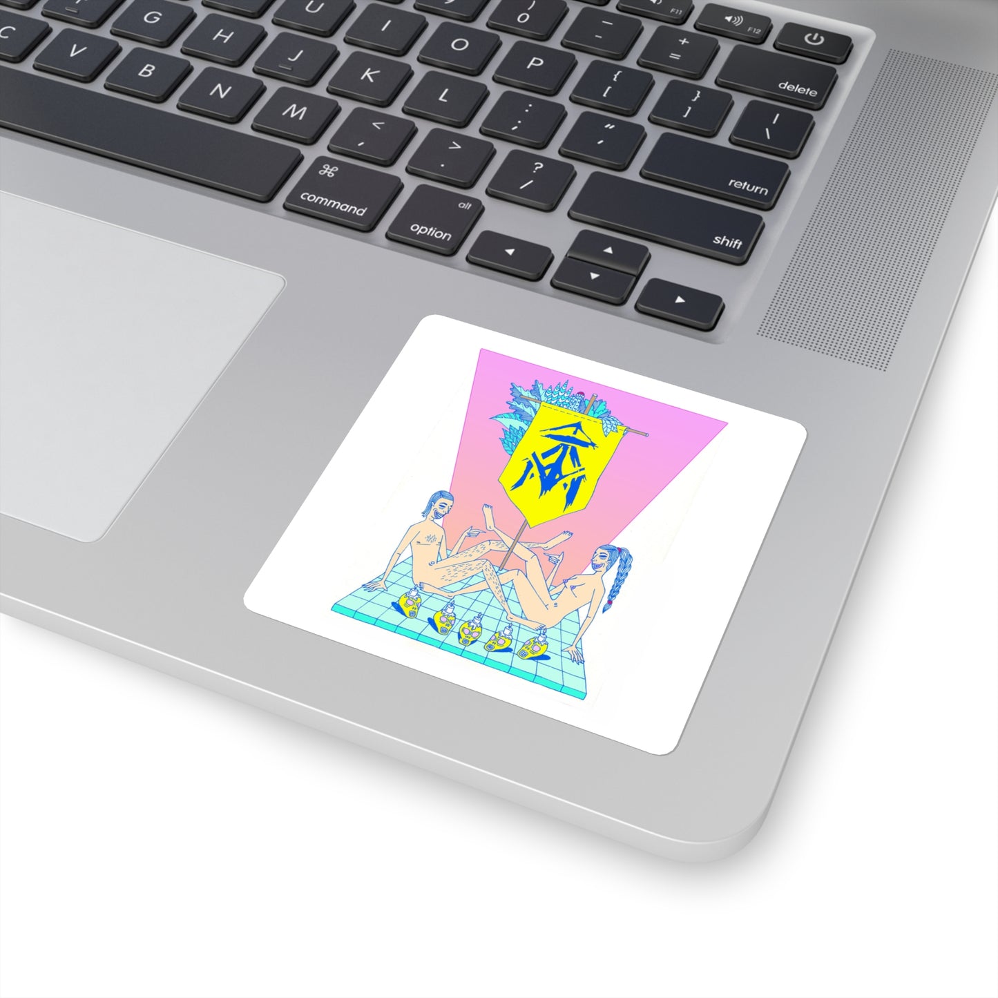 Vaporwave Sigil Sticker