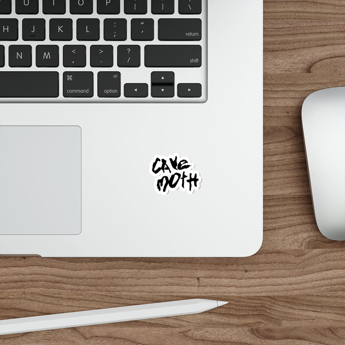 Cave Moth Logo Sticker