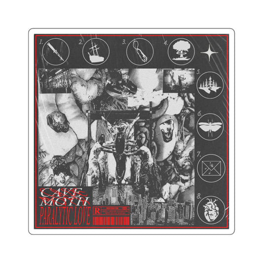 Paralytic Love Album Art Square Sticker
