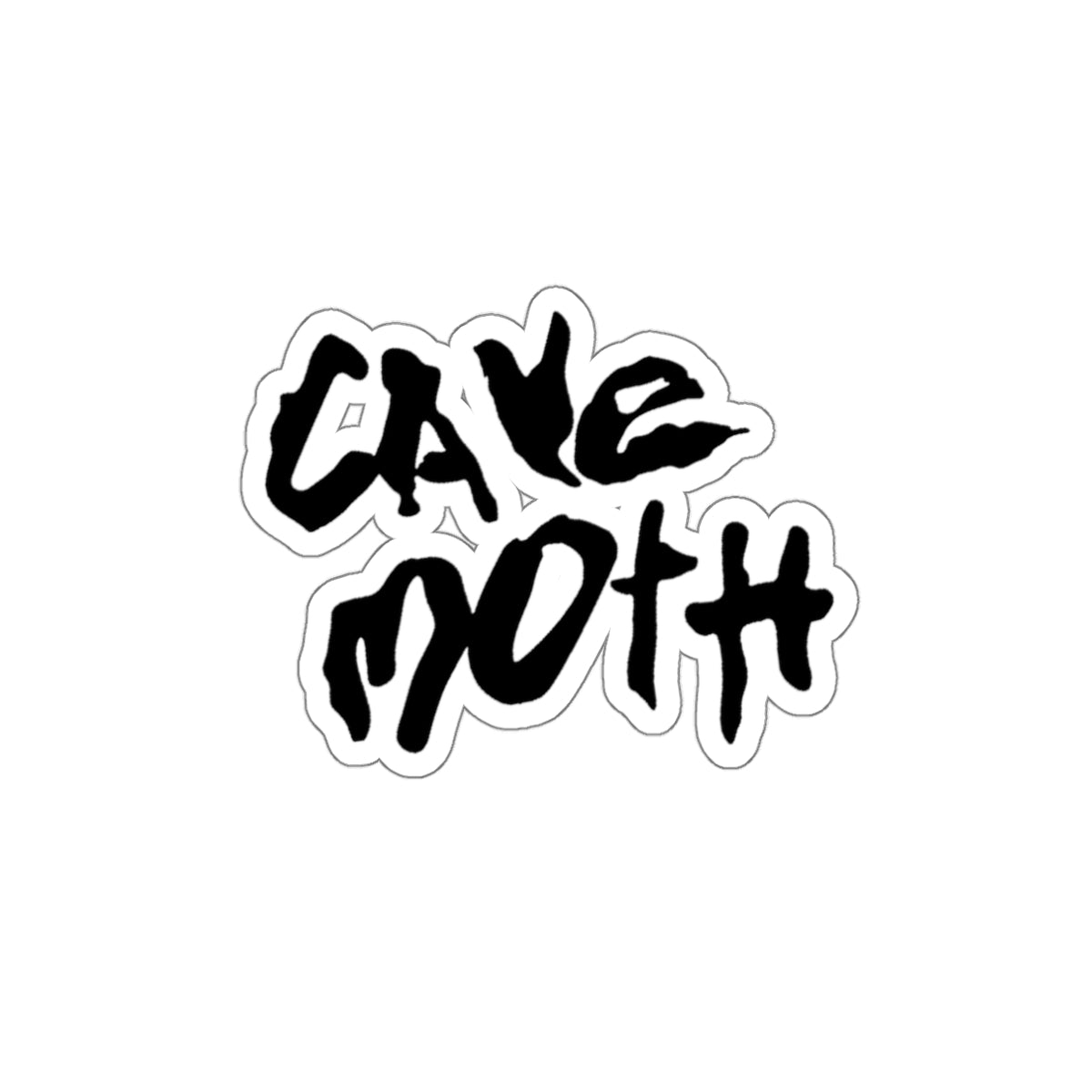 Cave Moth Logo Sticker