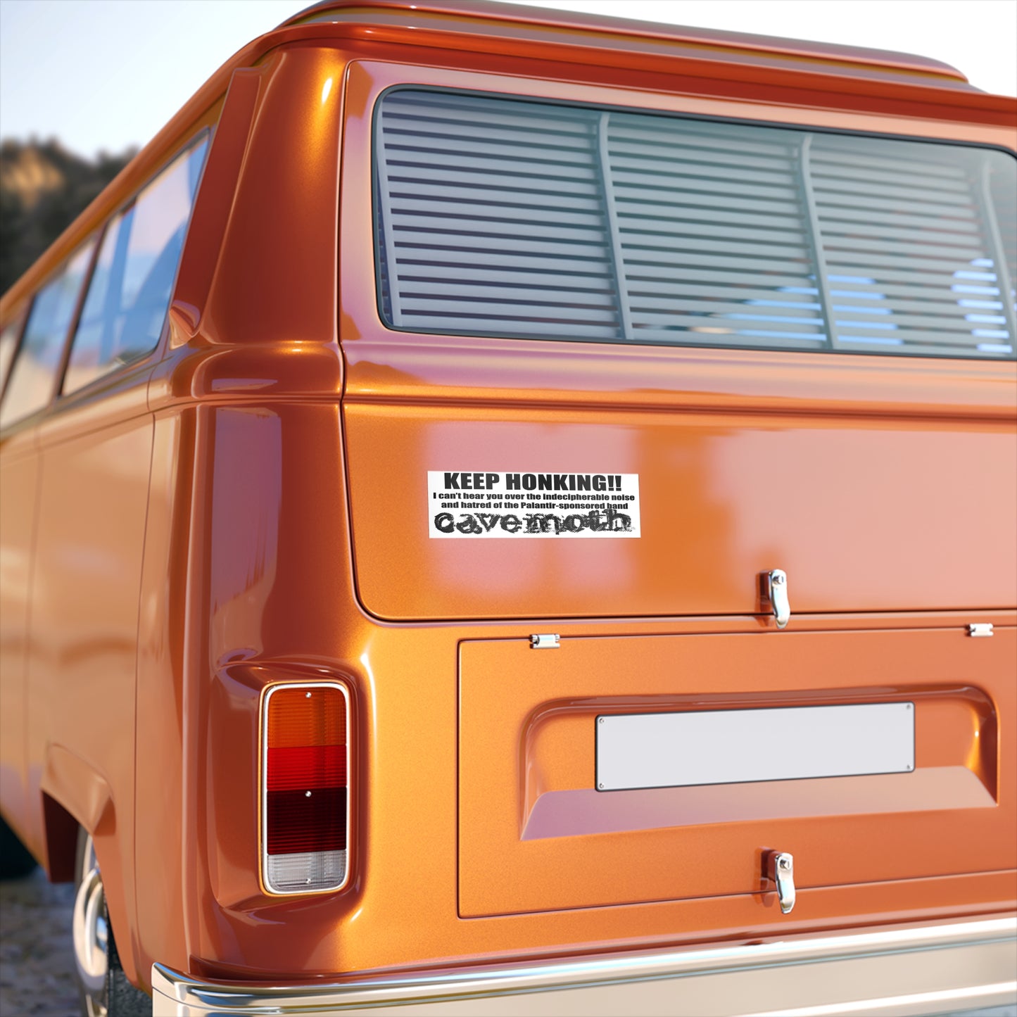 KEEP HONKING!! Bumper Sticker