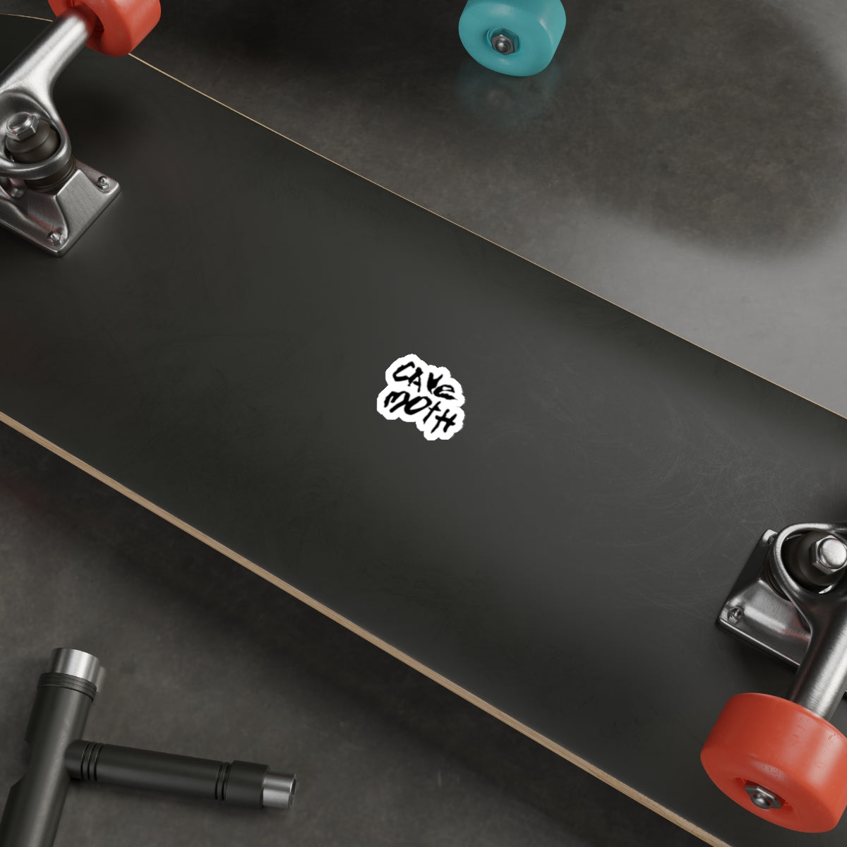 Cave Moth Logo Sticker