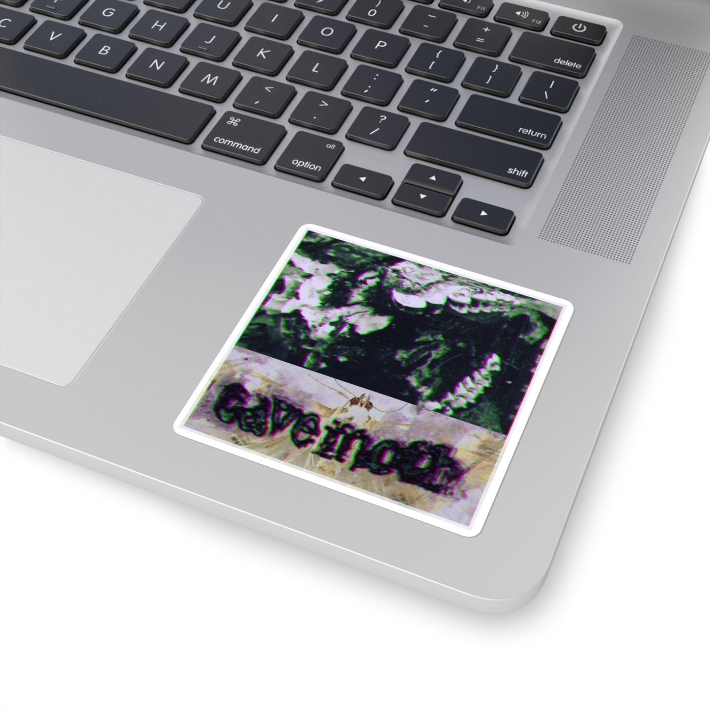 Decrepit Skull Sticker