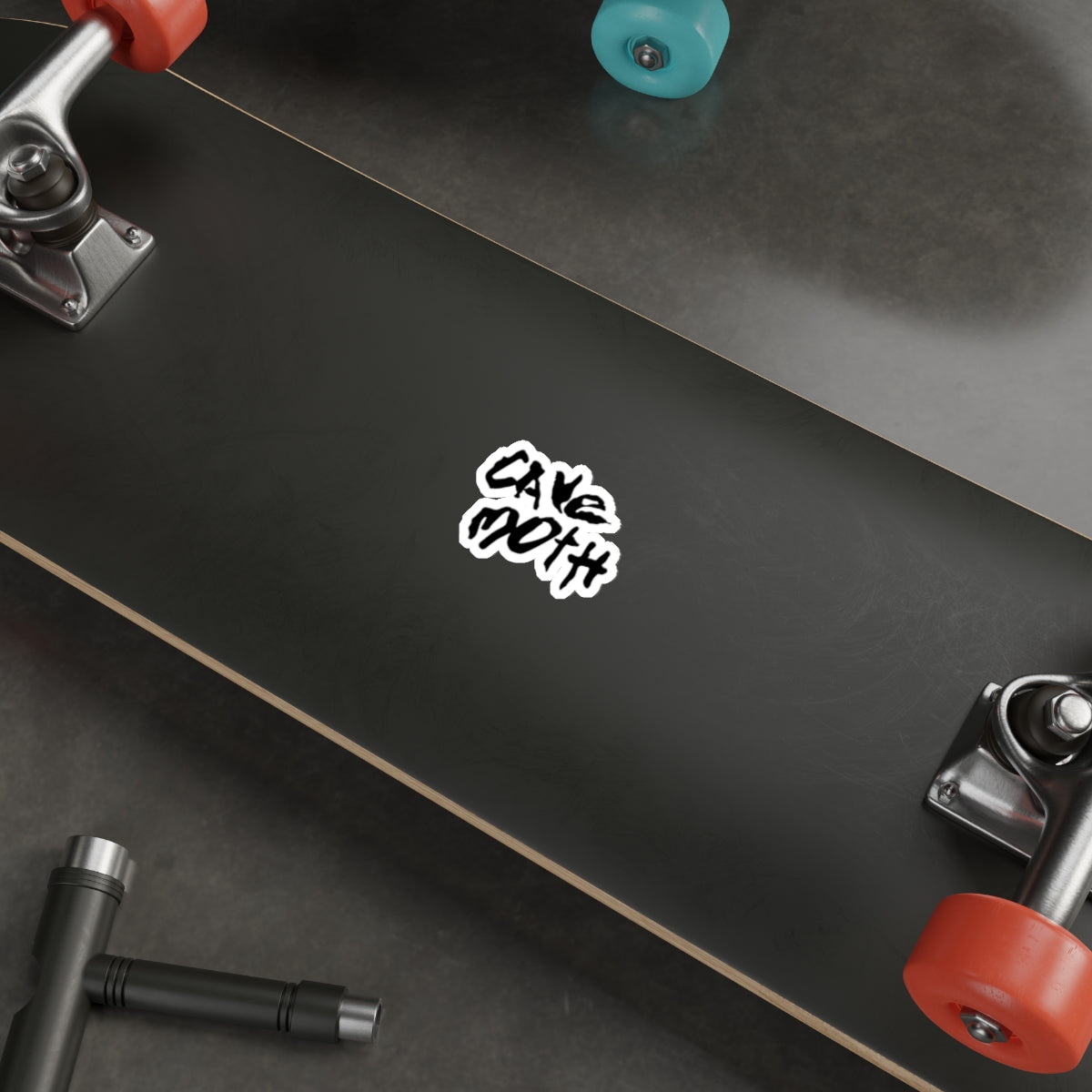 Cave Moth Logo Sticker